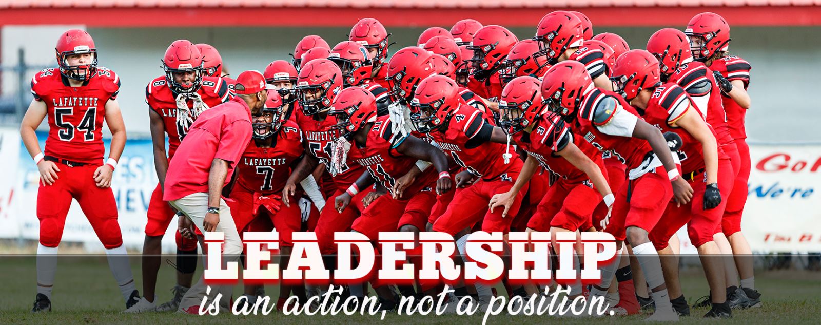 Leadership is an action, not a position.