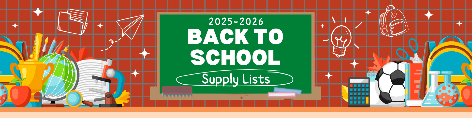 2025-2026 School Supply List